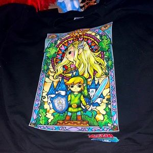 Legend of Zelda Windwaker long sleeve sweater M